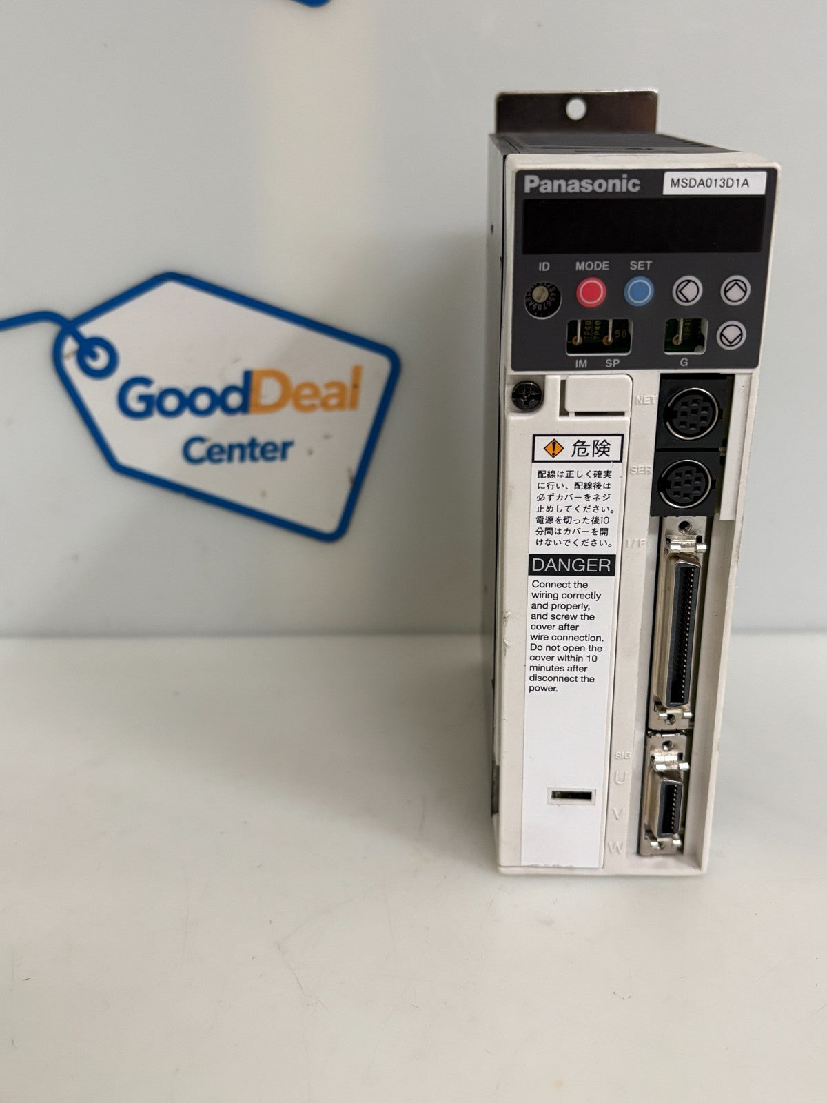 PANASONIC AC SERVO DRIVER MSDA013D1A