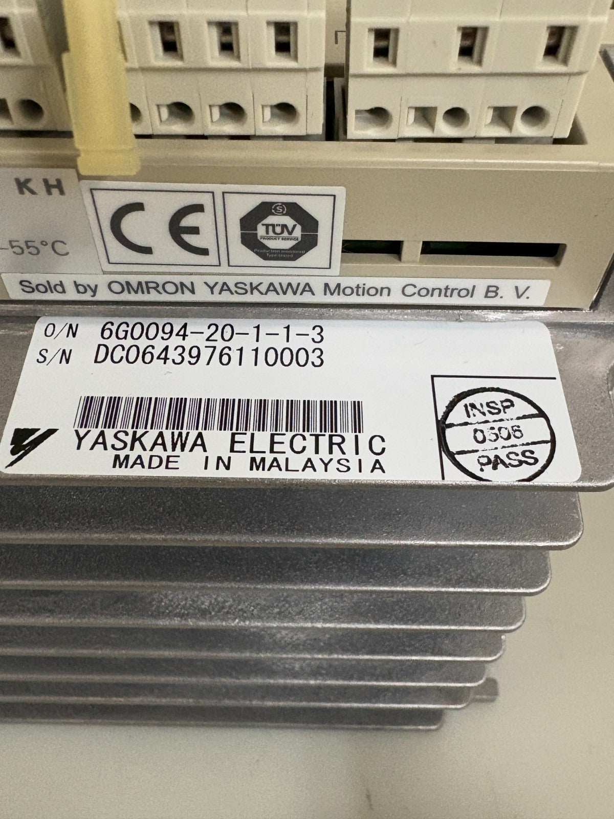 OMRON SERVODRIVE SGDH-04AE-0Y