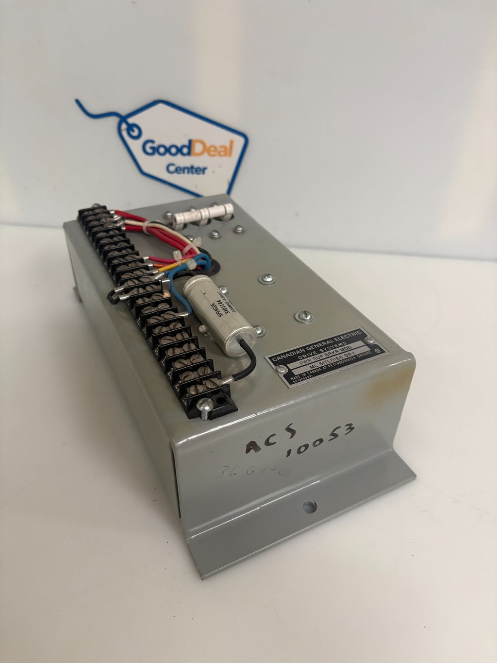 CANADIAN GENERAL ELECTRIC POWER SUPPLY BREAKER MODULE ML 517L0166 GR-10