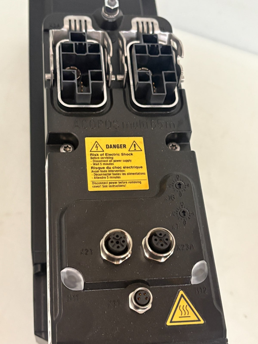 ABB B&R AUTOMATION 8LMA46.SB022CG00-0 REV. C0 w/ 8DI46S.SB0227400-1 SERVO MOTOR5