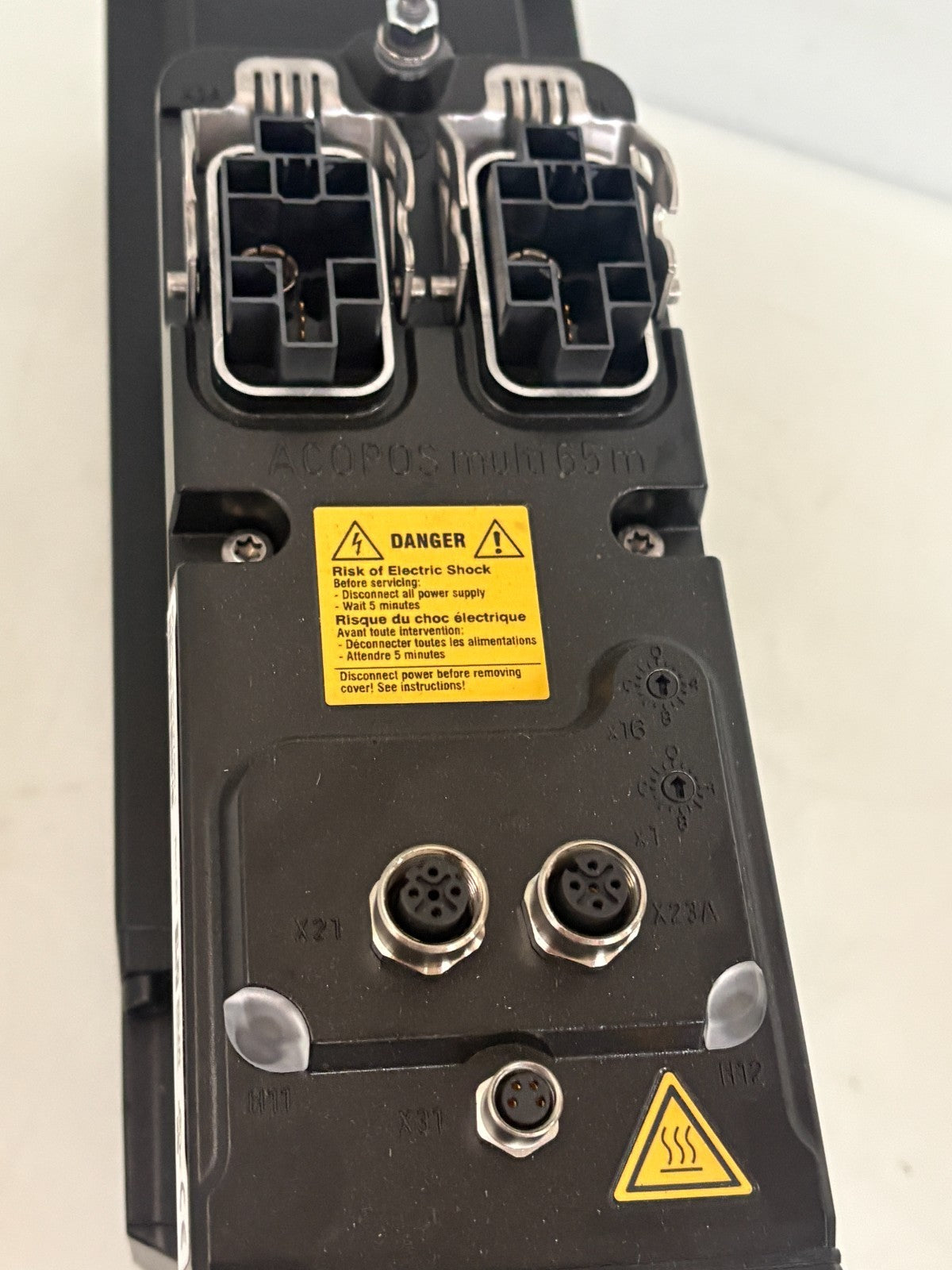 ABB B&R AUTOMATION 8LMA46.SB022CG00-0 REV. C0 w/ 8DI46S.SB0227400-1 SERVO MOTOR5