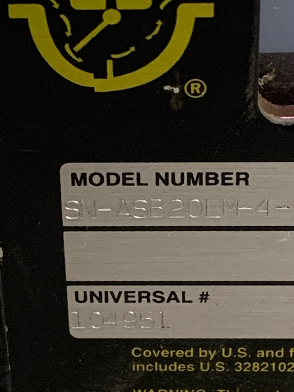 UNIVERSAL FLOW MONITORS SN-ASB20LM-4-98V.877-A1WL-C-12D3