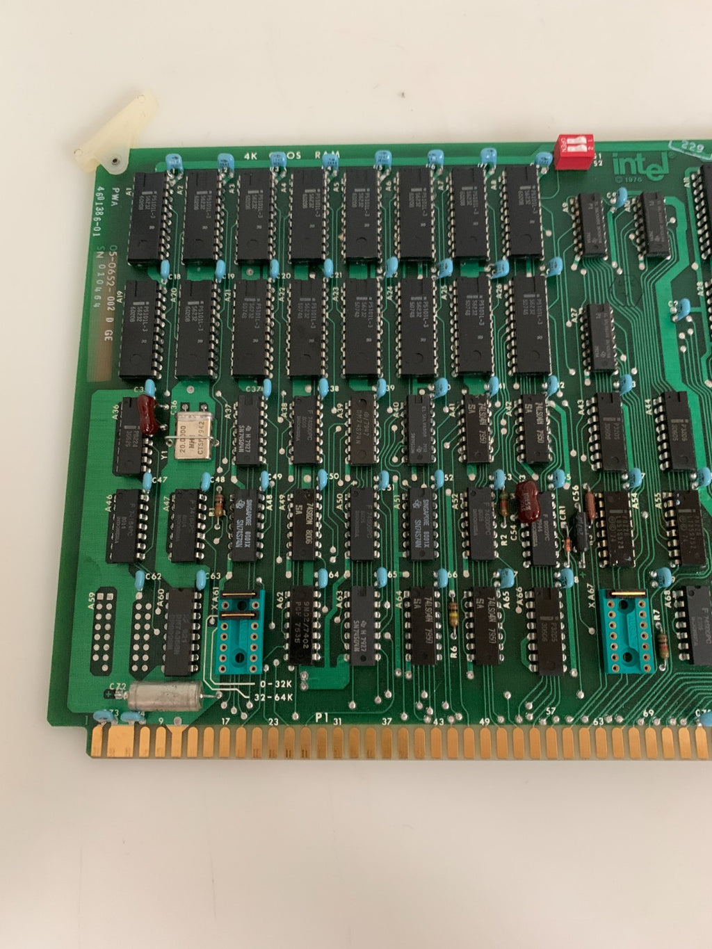 INTEL SINGLE BOARD COMPUTER CIRCUIT BOARD 05-0652-002 D GE