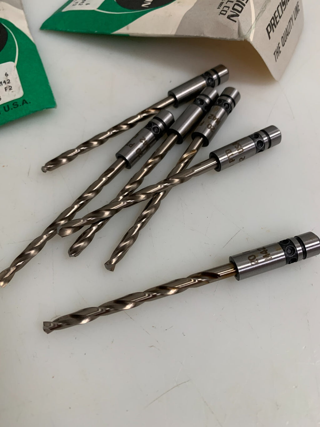 Lot of 30 PRECISION TWIST Drills Cobalt Steel Size # 20 SB2448 M42 B1-2528-0605