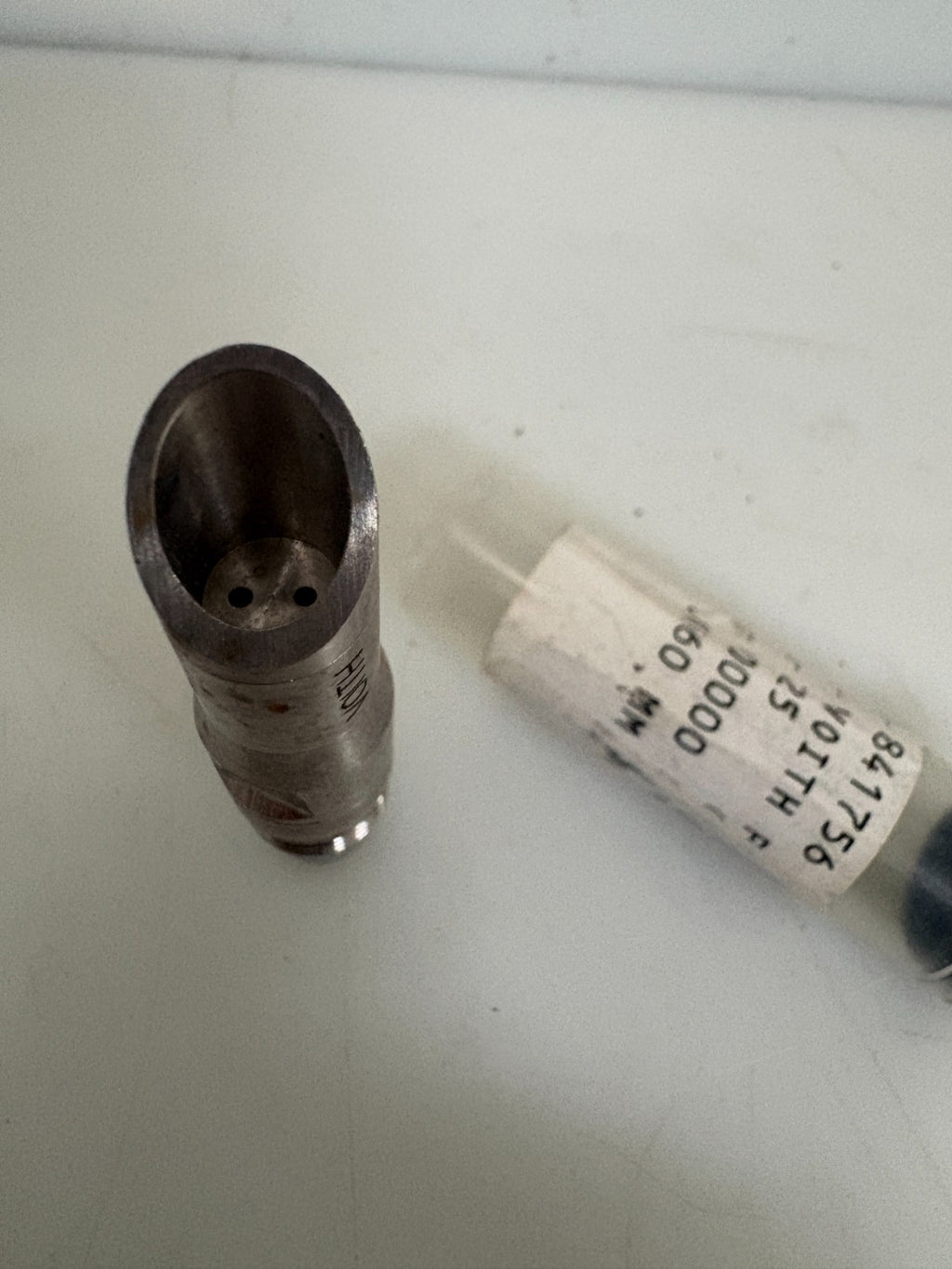 LOT OF 9 VOITH 2 HOLE SPRAY NOZZLE #841751