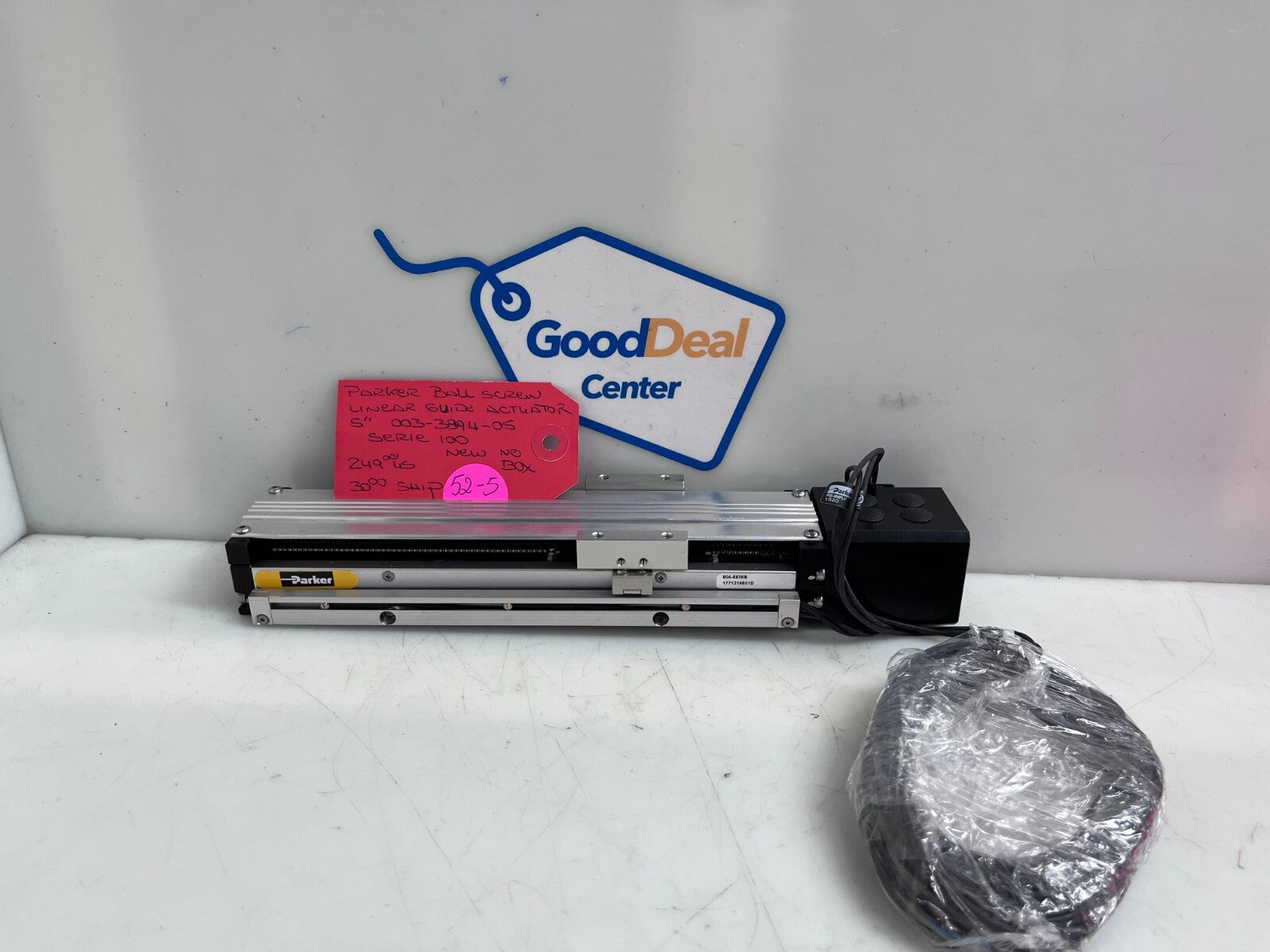 PARKER 003-3894-05 Ball Screw Linear Guide Actuator 5'' Serie 100