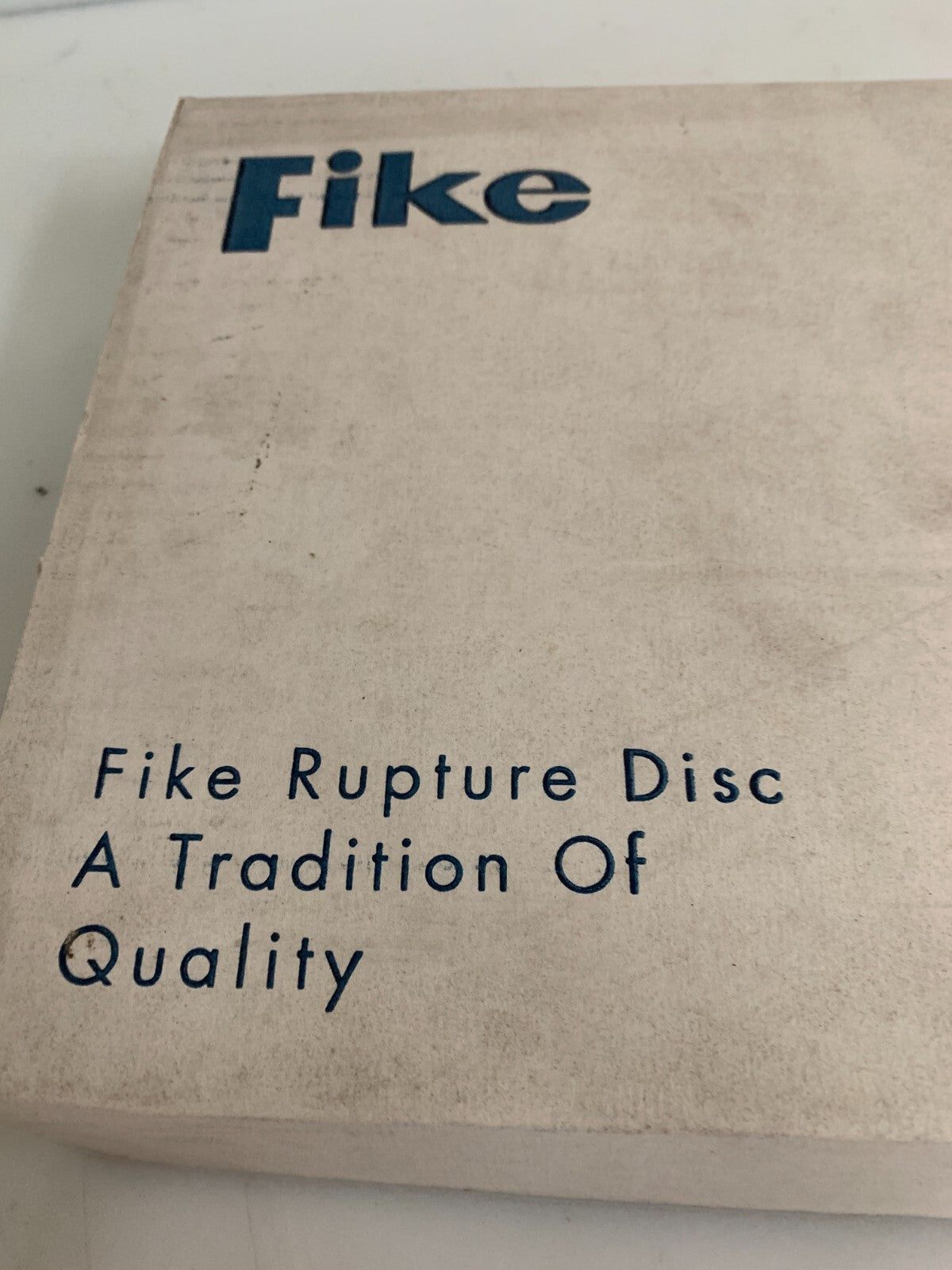 FIKE 4" RUPTURE DISC POLY-SD 316 50 BAR