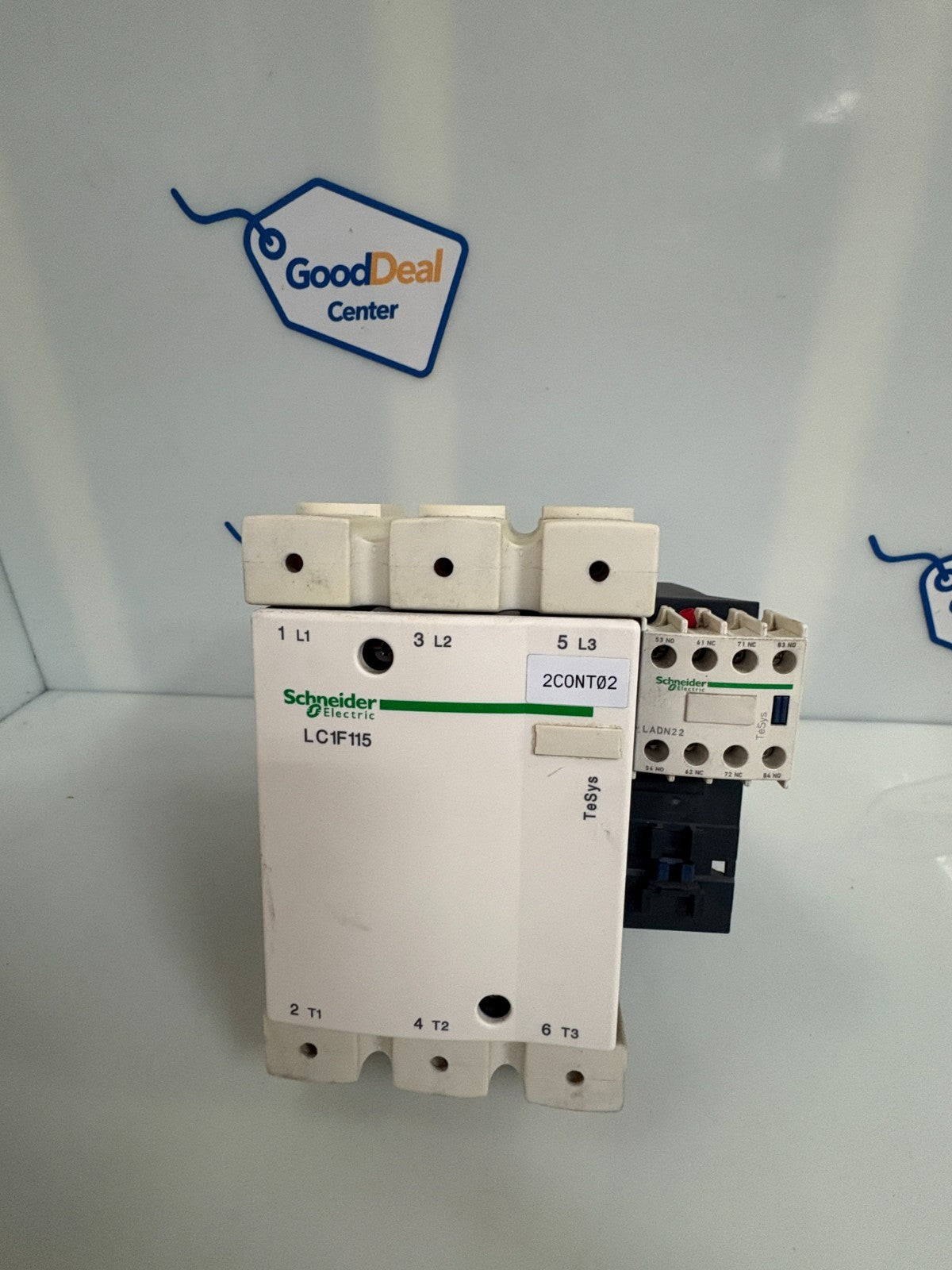 SCHNEIDER ELECTRIC CONTACTOR LC1F115 W/2X LA9 103 AND LX1FF095 + LADN220