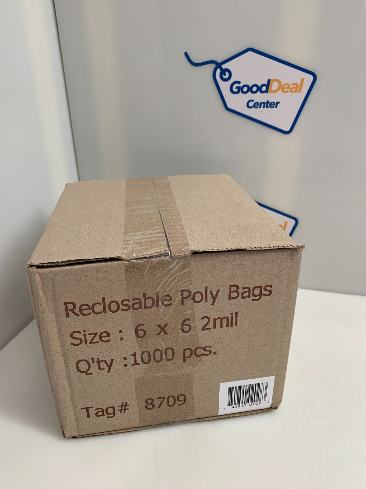 Reclosable Poly Bag   6x6  2mil     1000/Box
