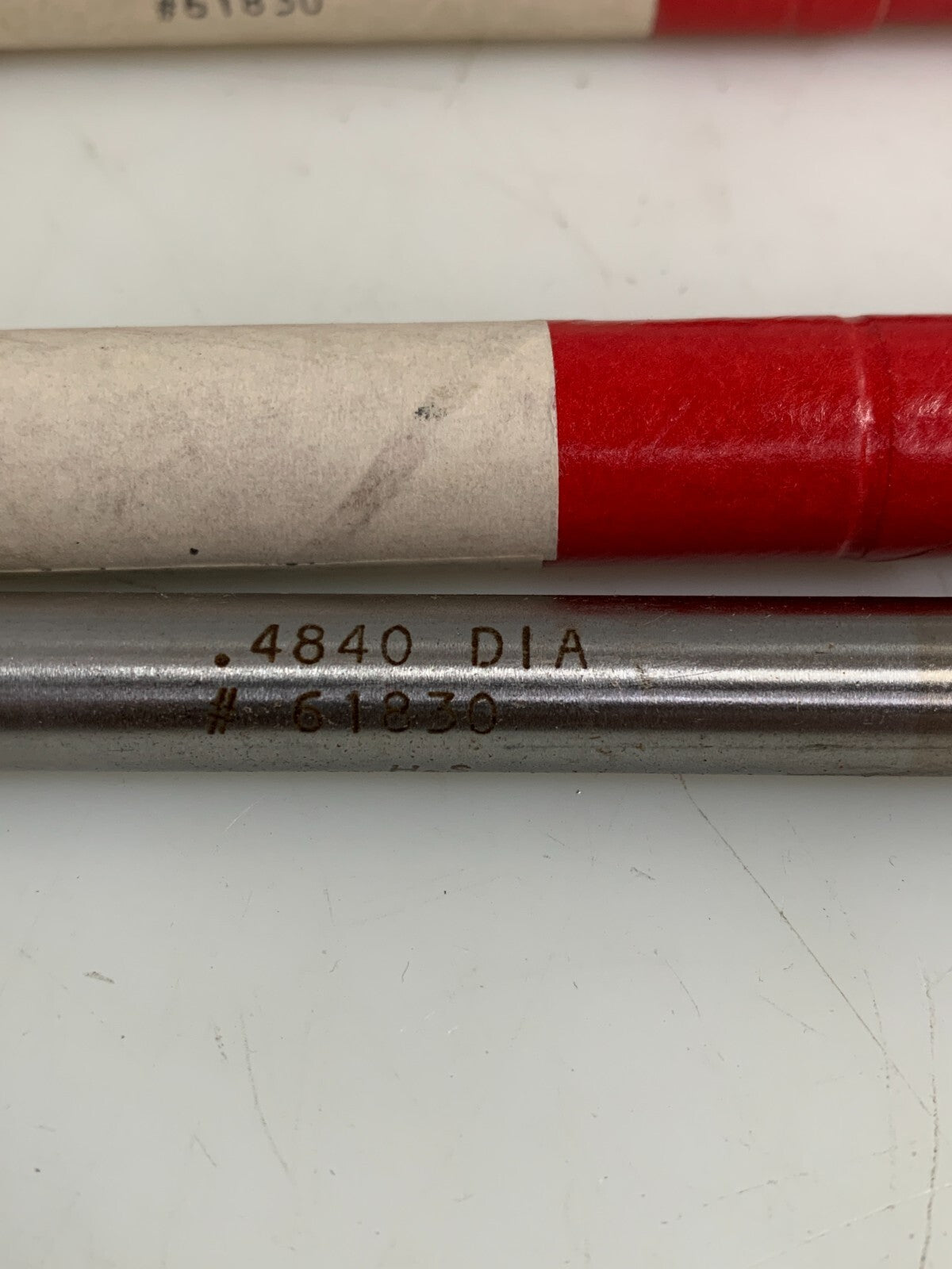 LOT OF 3 CLEVELAND REAMER STRAIGHT FLUTE .4840DIA #61830