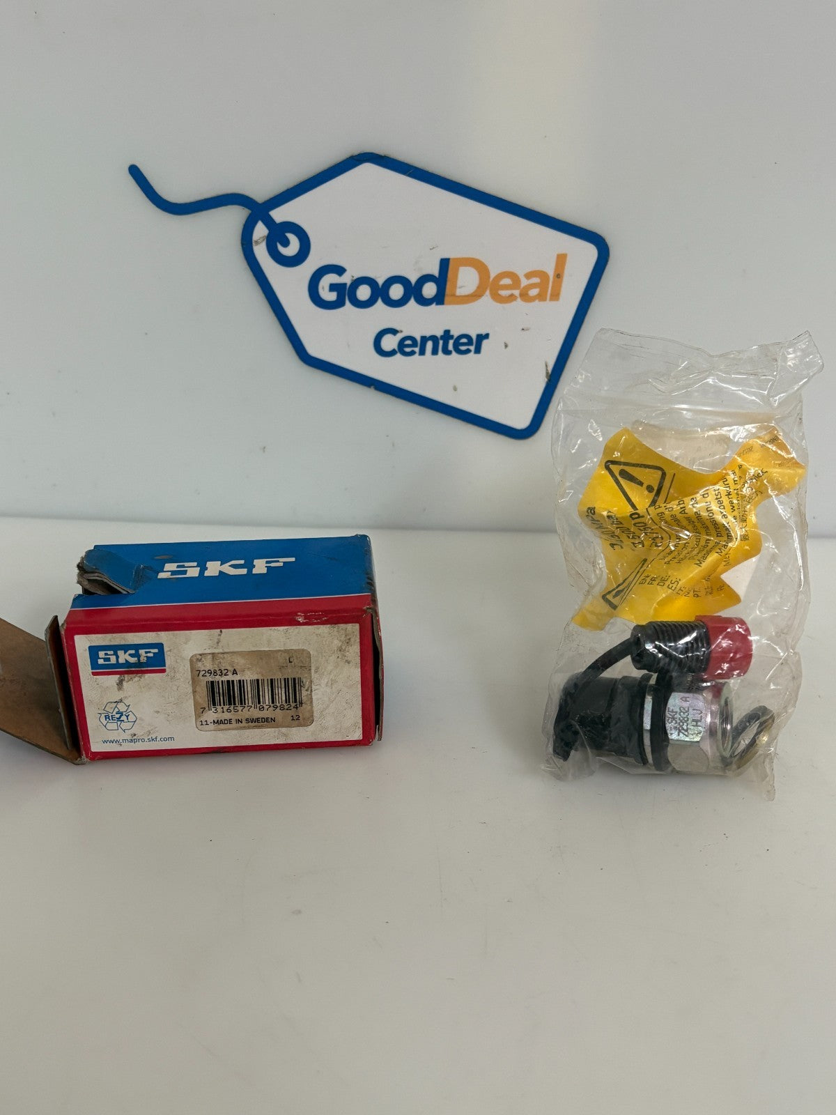 SKF HYDRAULIC CONNECTOR 729832A