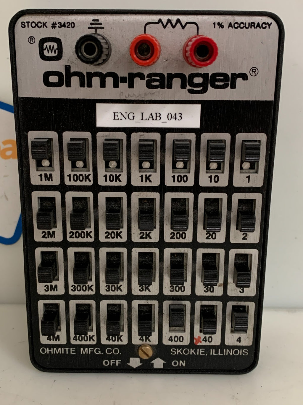 OHMITE OHM-RANGER #3420