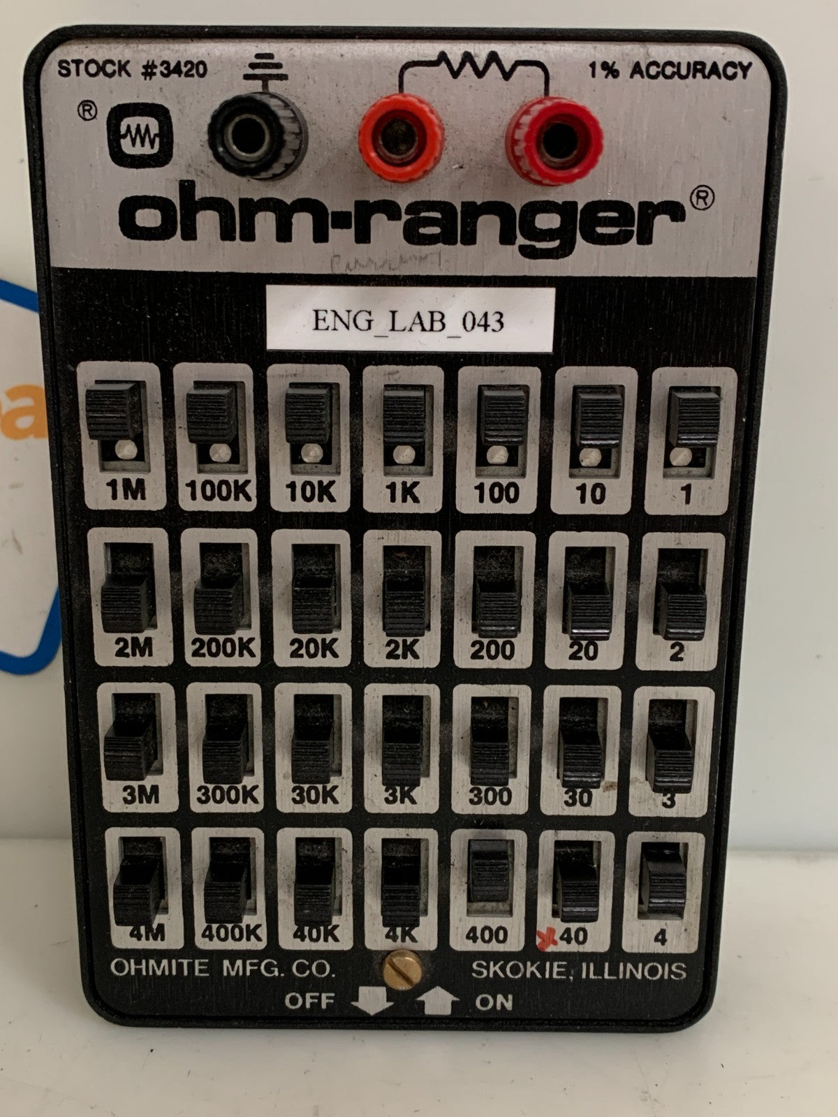 OHMITE OHM-RANGER #3420