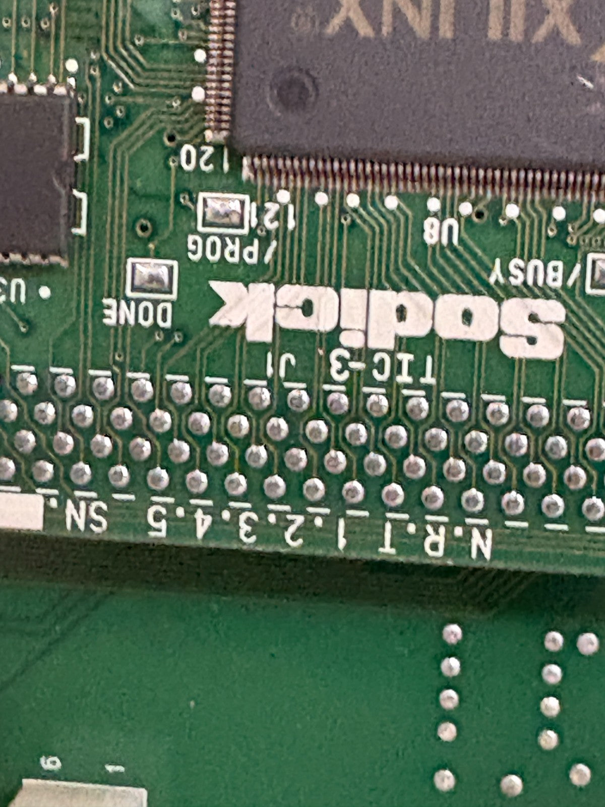SODICK PC CIRCUIT BOARD IDSV-01 PC. 4181977 W/IPG-01C P.C 4181690