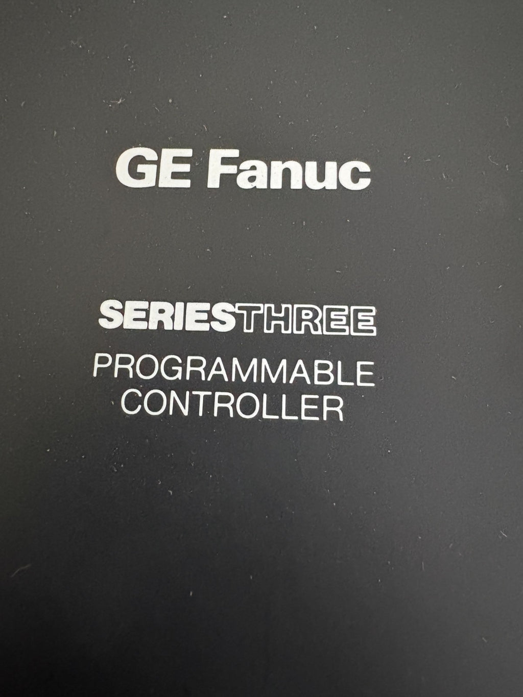 GE FANUC POWER SUPPLY SERIE THREE PROGRAMMABLE CONTROLLER IC630PWR310