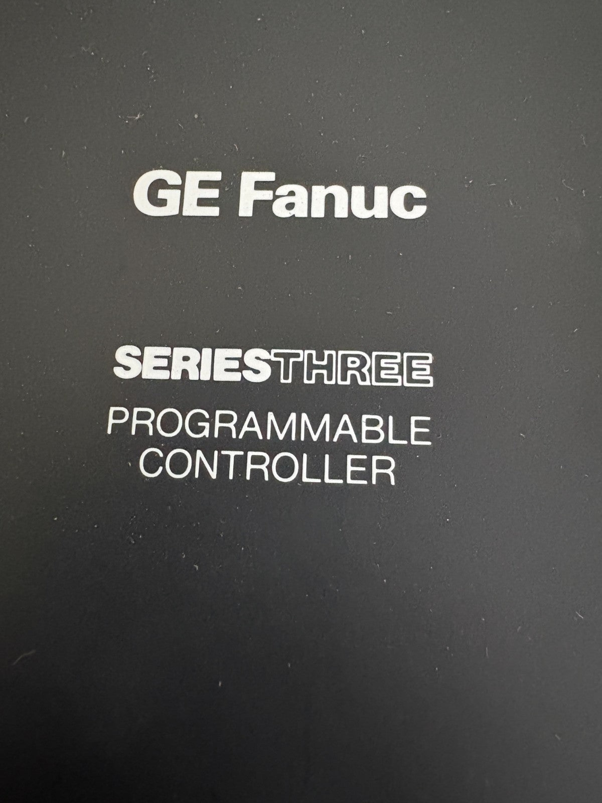 GE FANUC POWER SUPPLY SERIE THREE PROGRAMMABLE CONTROLLER IC630PWR310