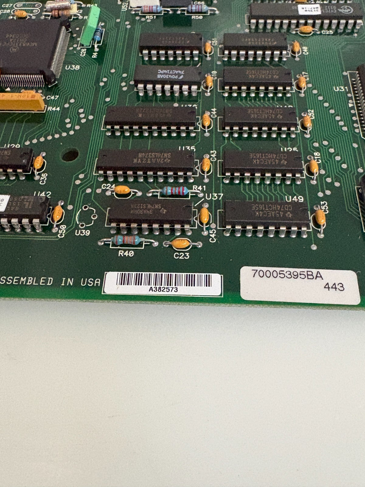 WHEDCO CIRCUIT BOARD 17005393 REVB 70005395 BA 443 3