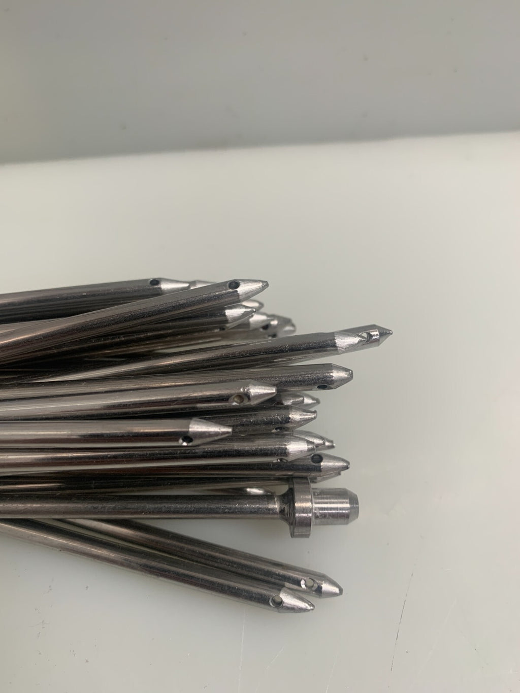 LUTETIA   Injection Needle  8mm Round Head Stainless Steel  (Lot of 39)