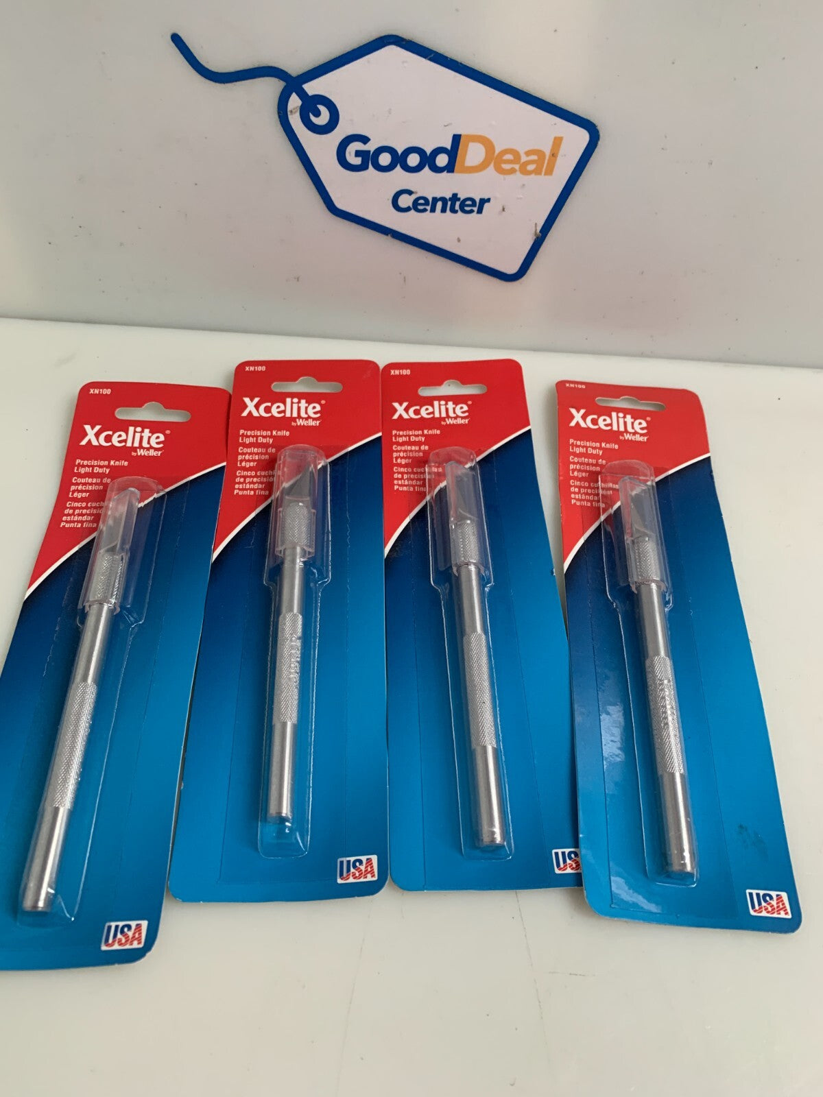 LOT OF 4 XCELITE WELLER PRECISION KNIFE XN100