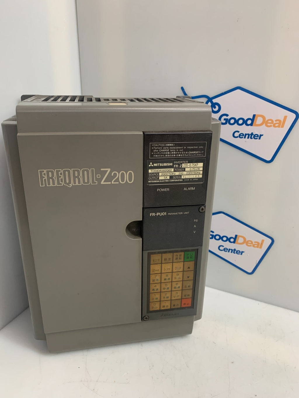 MITSUBISHI FREQROL Z200 TD840A582G62 FR-Z 220-0.75KP Inverter