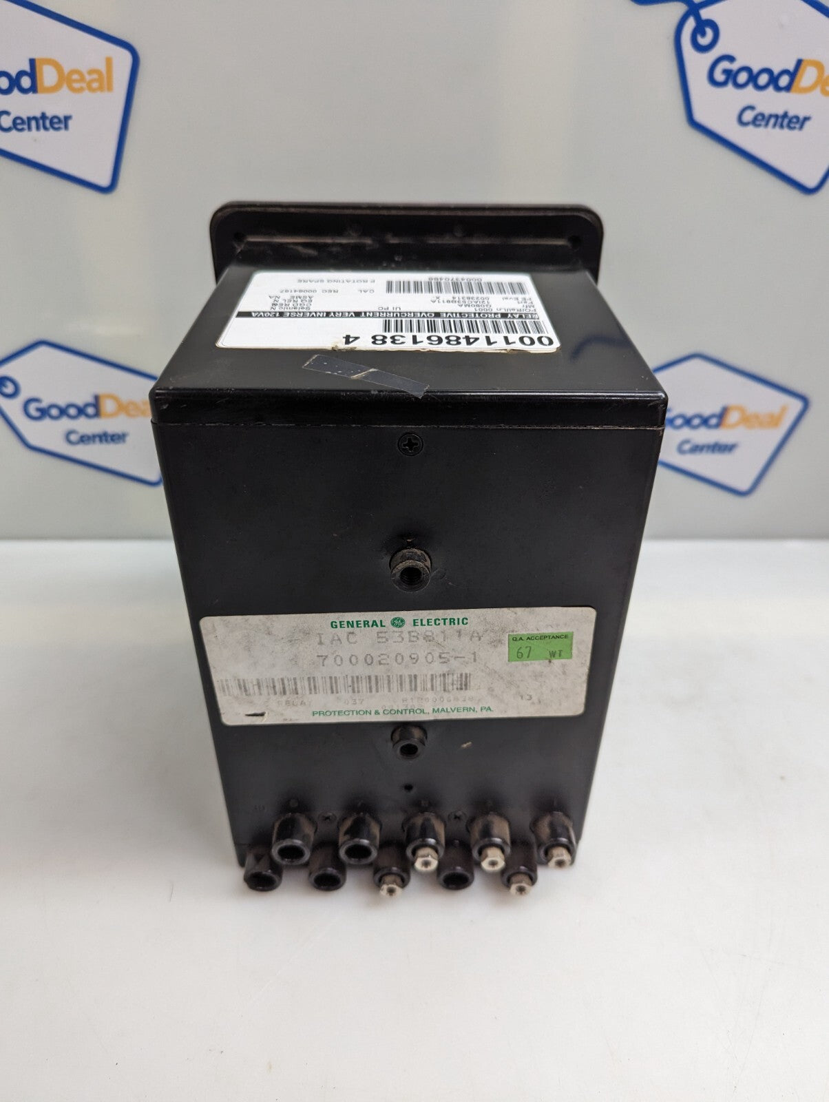 GE 12IAC53B811A Time Overcurrent Relay 1.5-12.0A