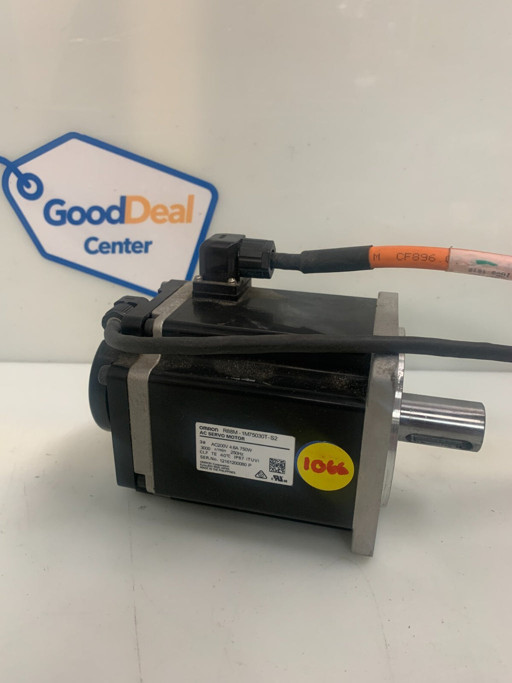 Omron R88M-1M75030T-S2 Servo Motor R88M1M75030TS2