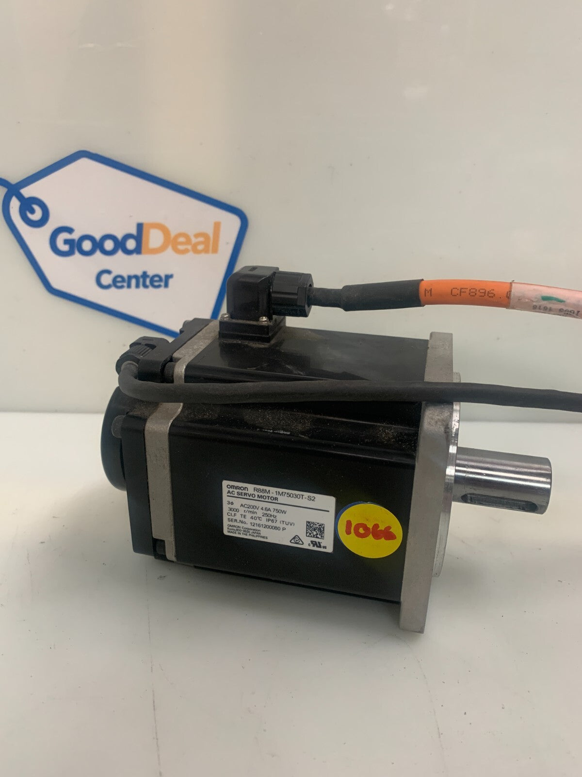 Omron R88M-1M75030T-S2 Servo Motor R88M1M75030TS2