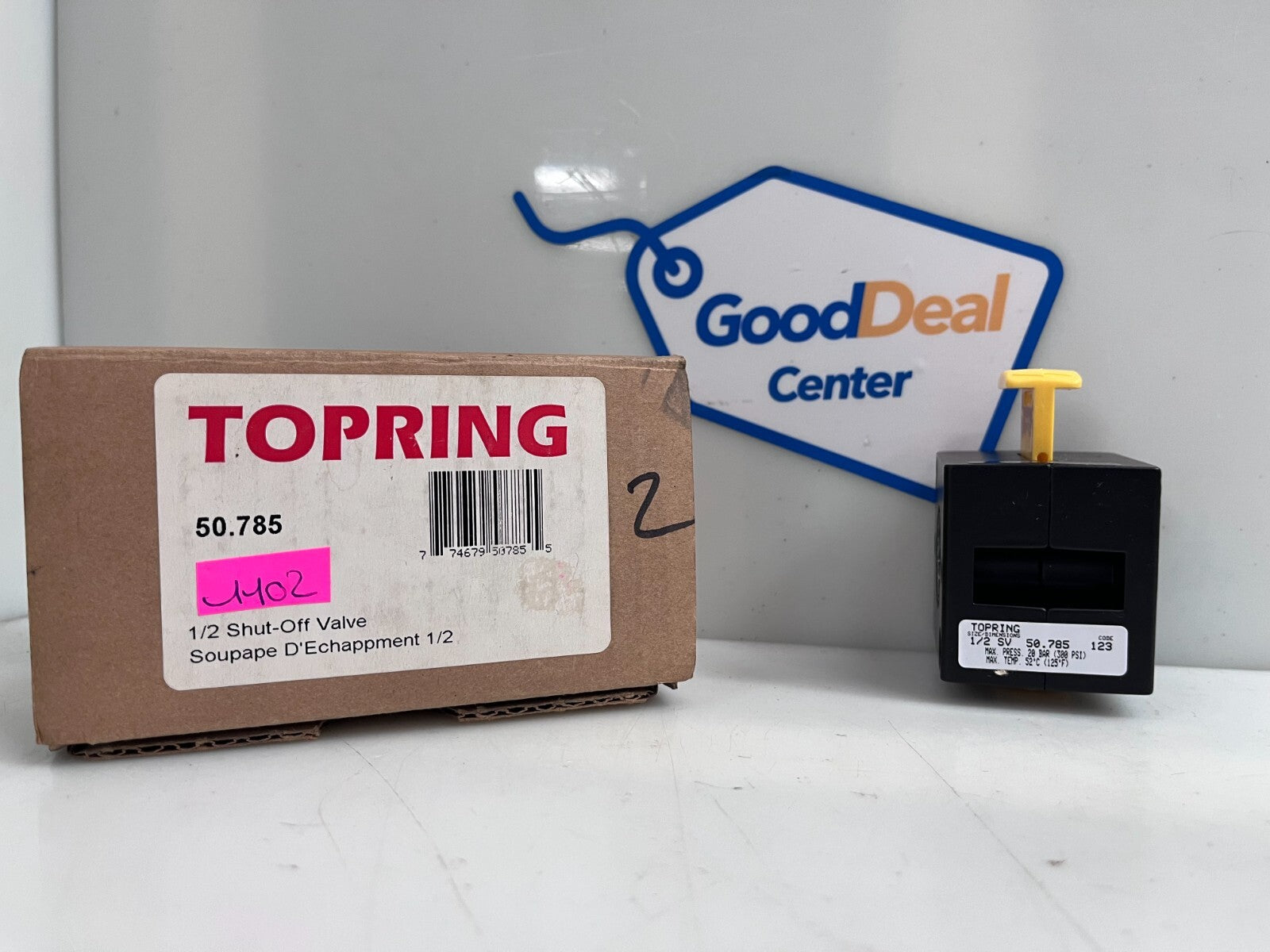 TOPRING 50.785 1/2 Shut-Off Valve