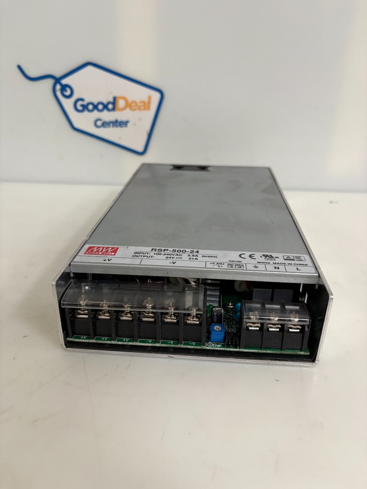 MEAN WELL POWER SUPPLY RSP-500-24