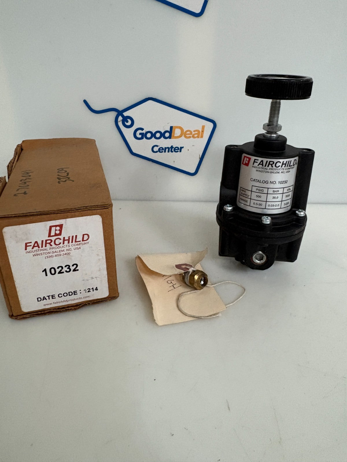 FAIRCHILD PNEUMATIC PRECISION PRESSURE REGULATOR 102320