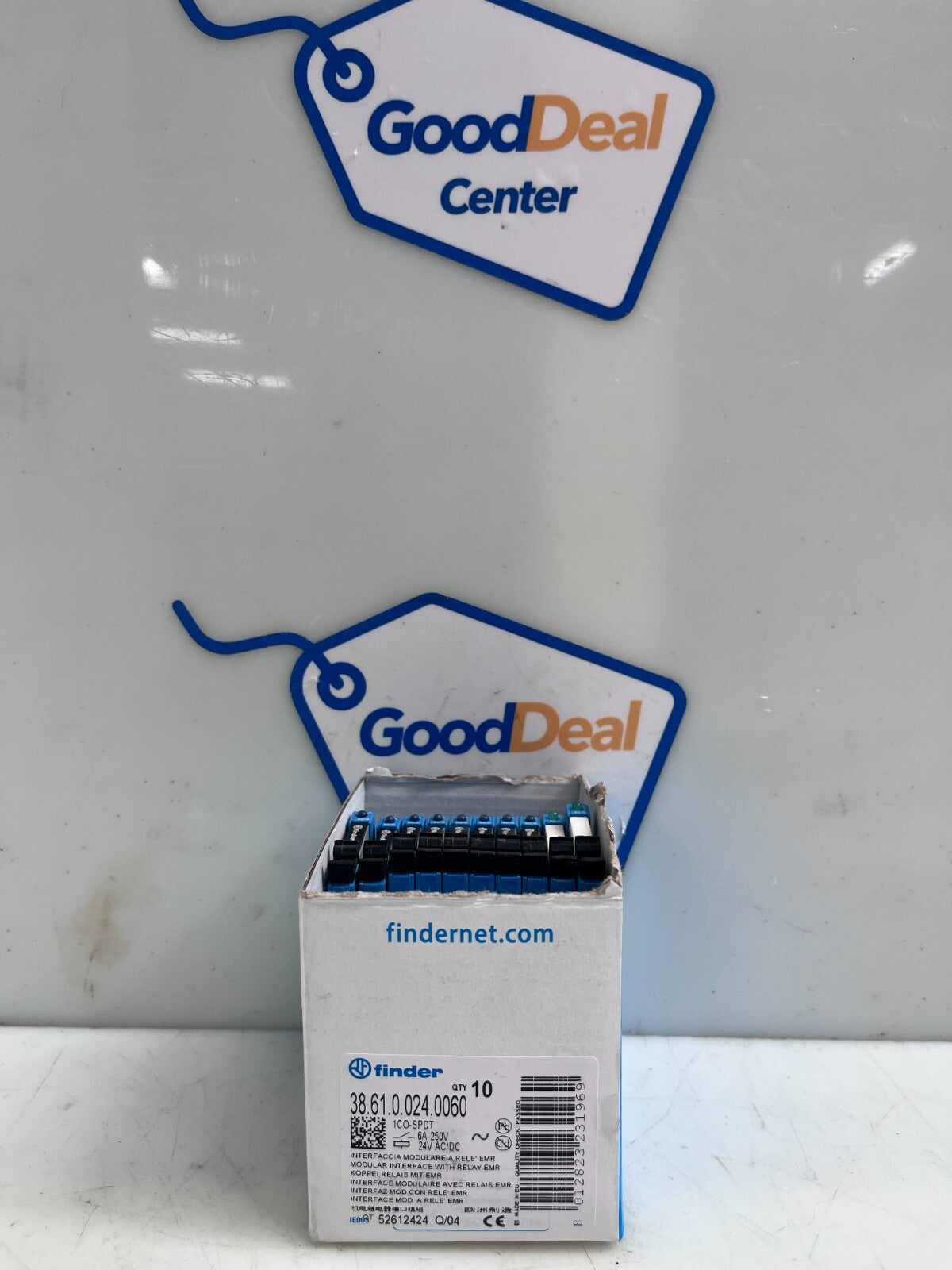 FINDER 38.61.0.024.0060  Interface Relay Screwless Module (Box of 10)