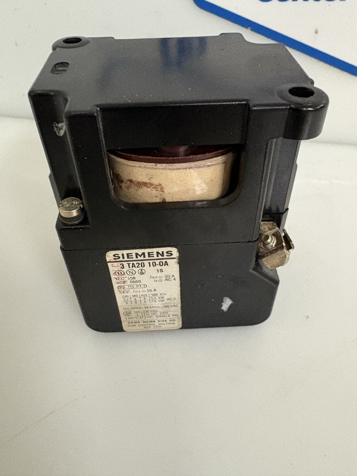 SIEMENS POWER CONTACTOR 3 TA20 10-0A