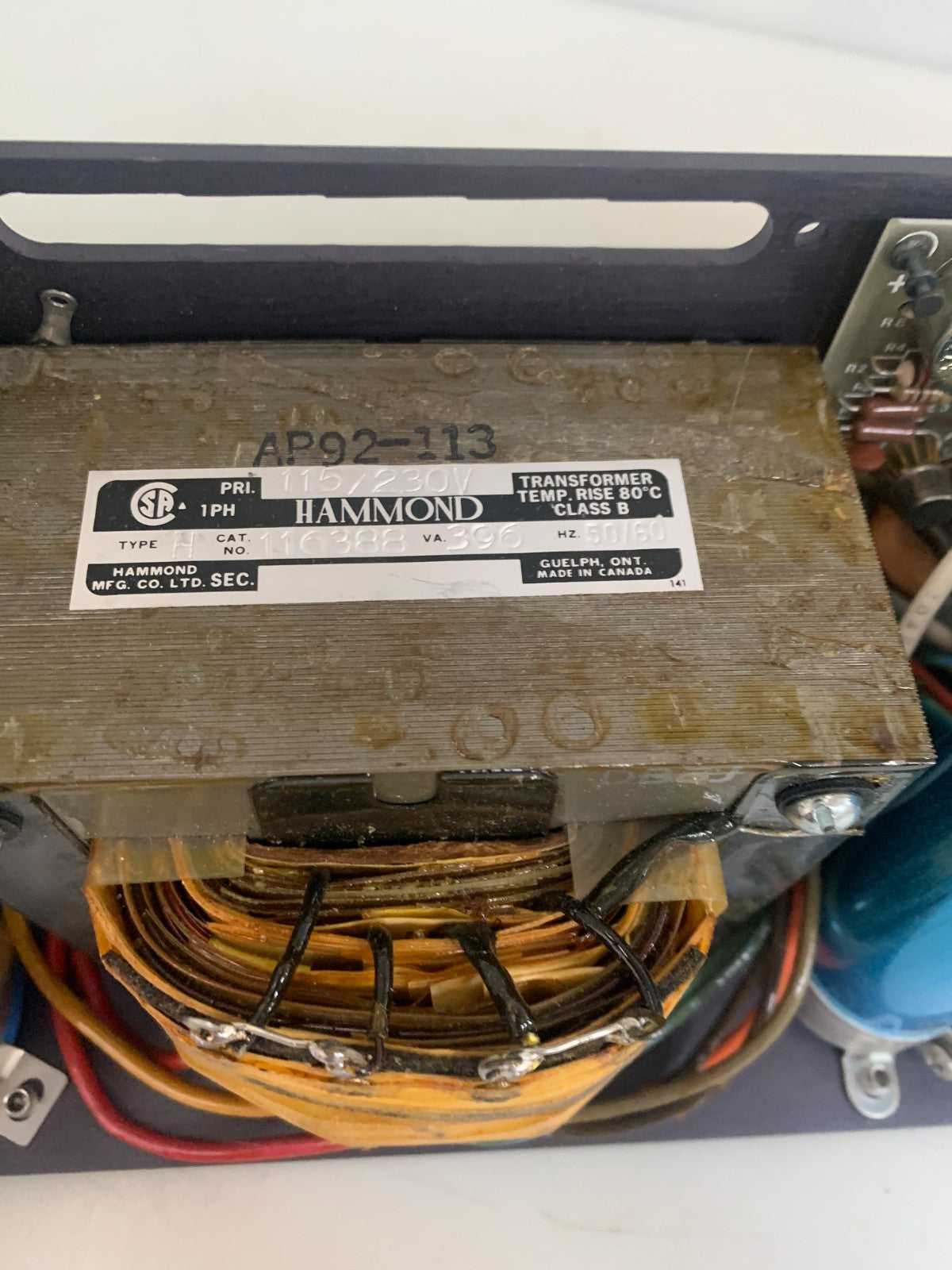HAMMOND POWER SUPPLY #HPFT 005 120