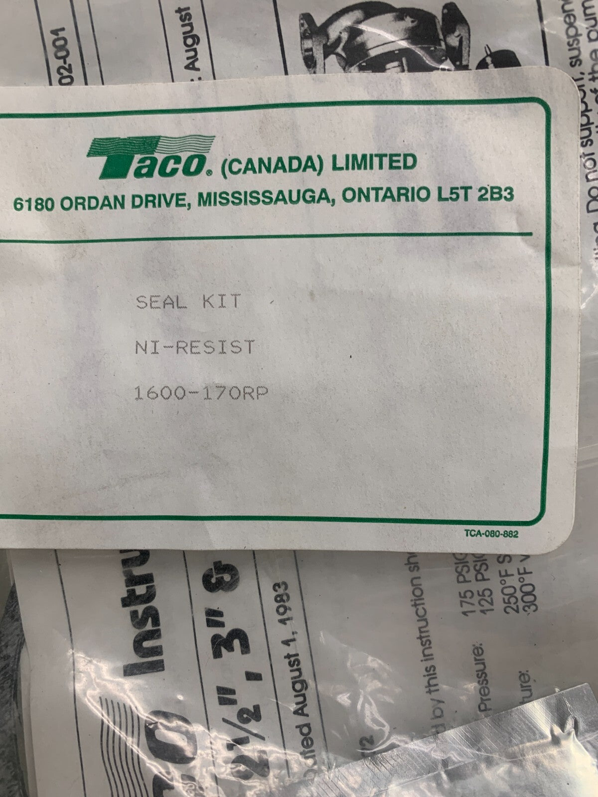 TACO  1600-170RP  Water Seal Pump Kit