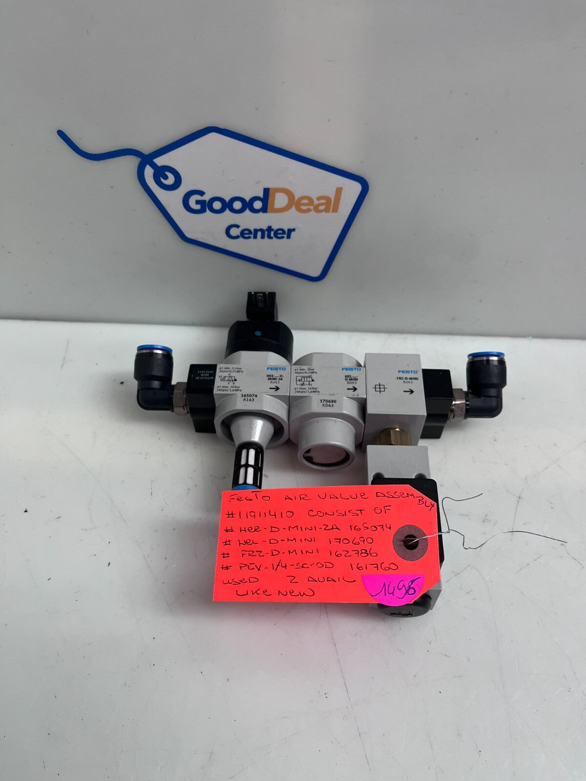 FESTO 11911410 Air Valve Assembly Maintenance unit D-Series
