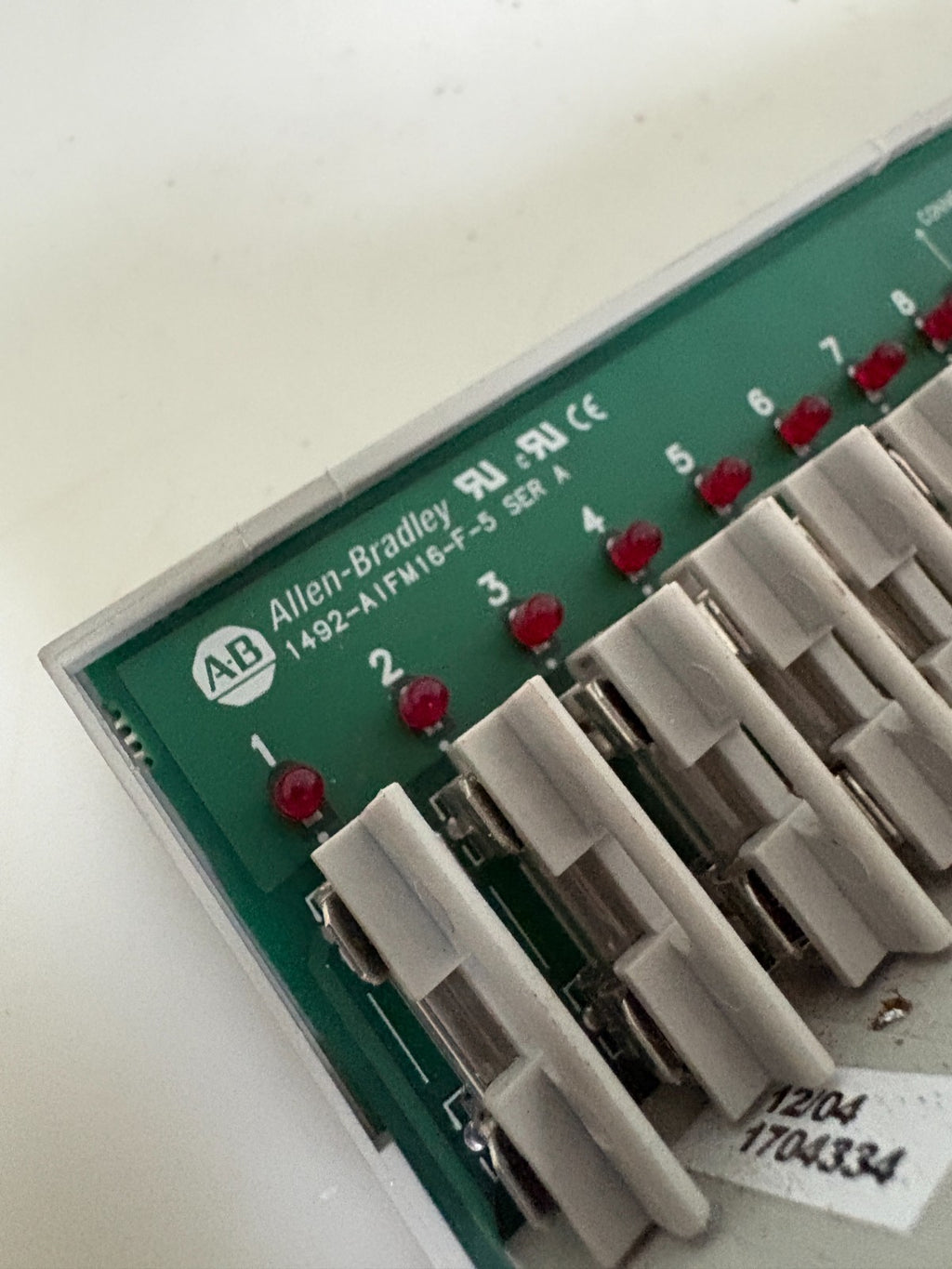 ALLEN BRADLEY ANALOG INTERFACE MODULE 1492-AIFM16-F-5