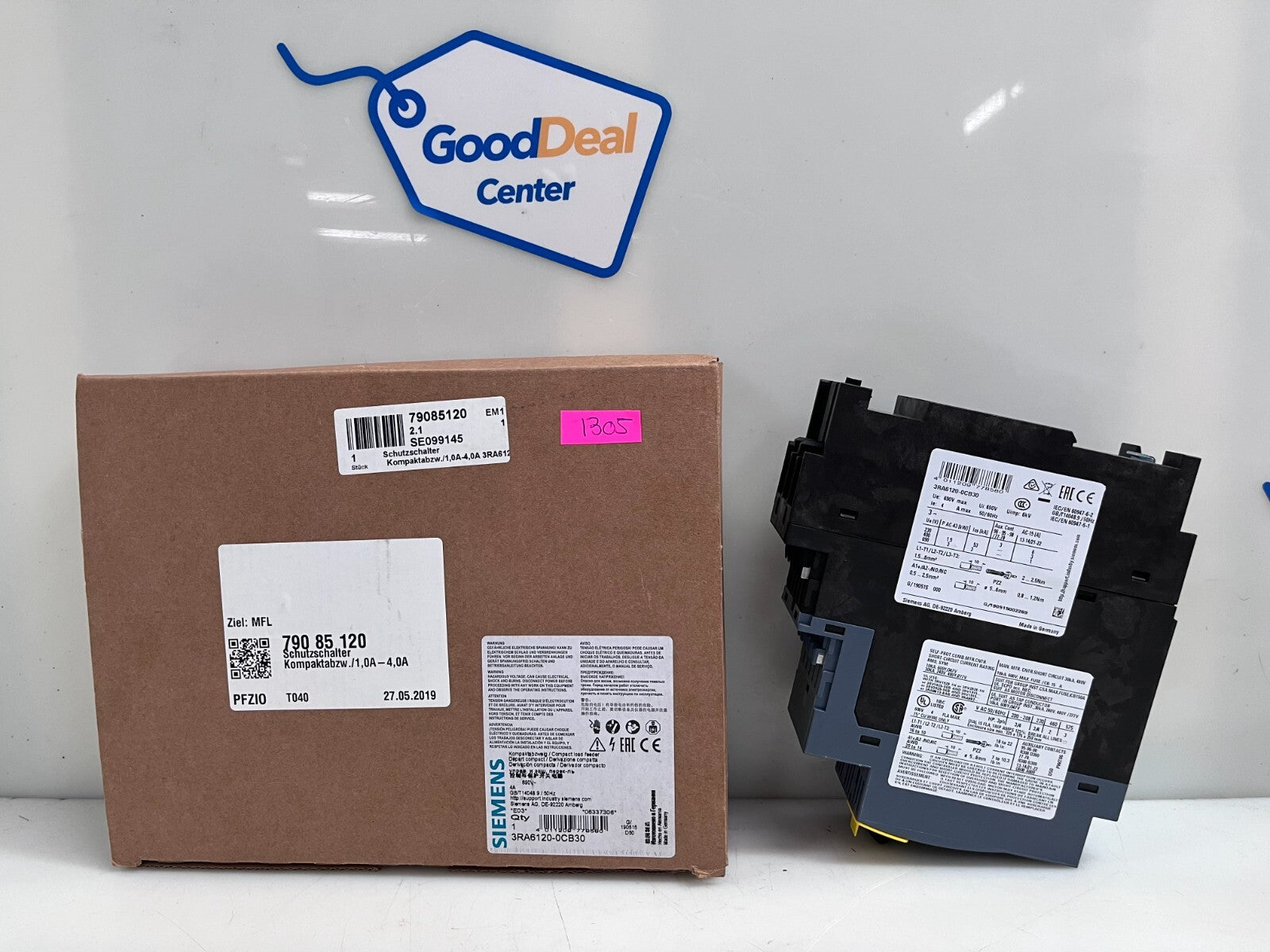 SIEMENS 3RA6120-0CB30 Compact Load Feeder