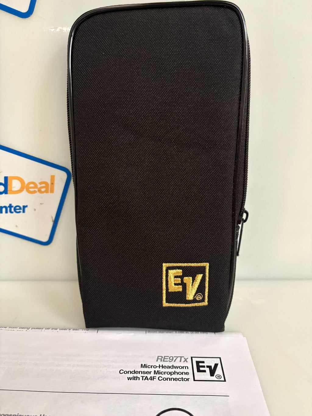 EV MICRO-HEADWORN CONDENSER MICROPHONE RE97TX W/TA4F