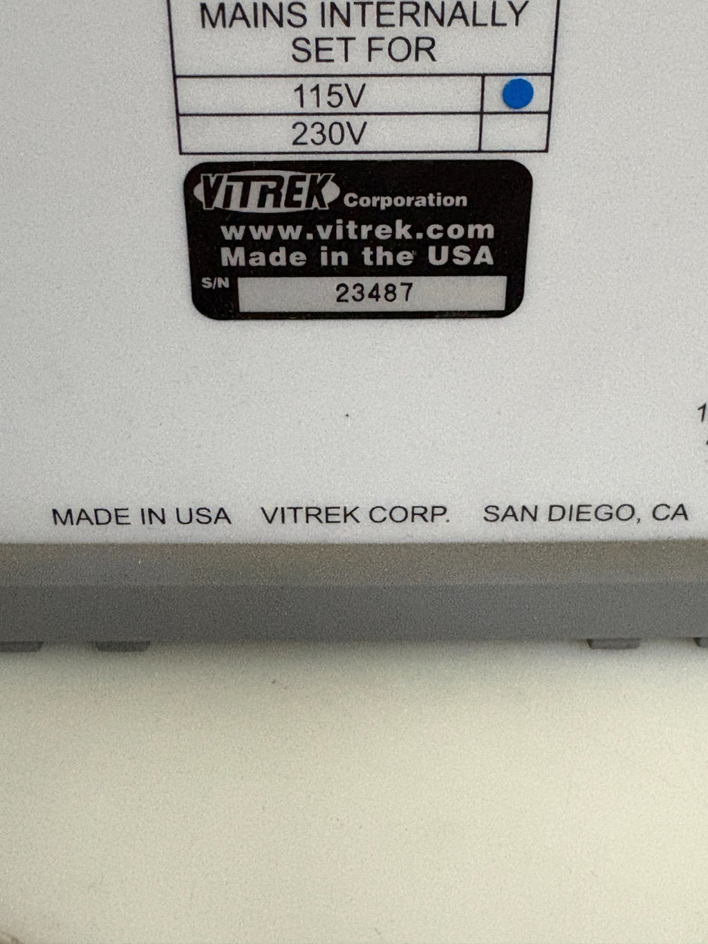 VITREK CORP V74 AC/DC/IR/GB HIPOT SAFETY TESTER6