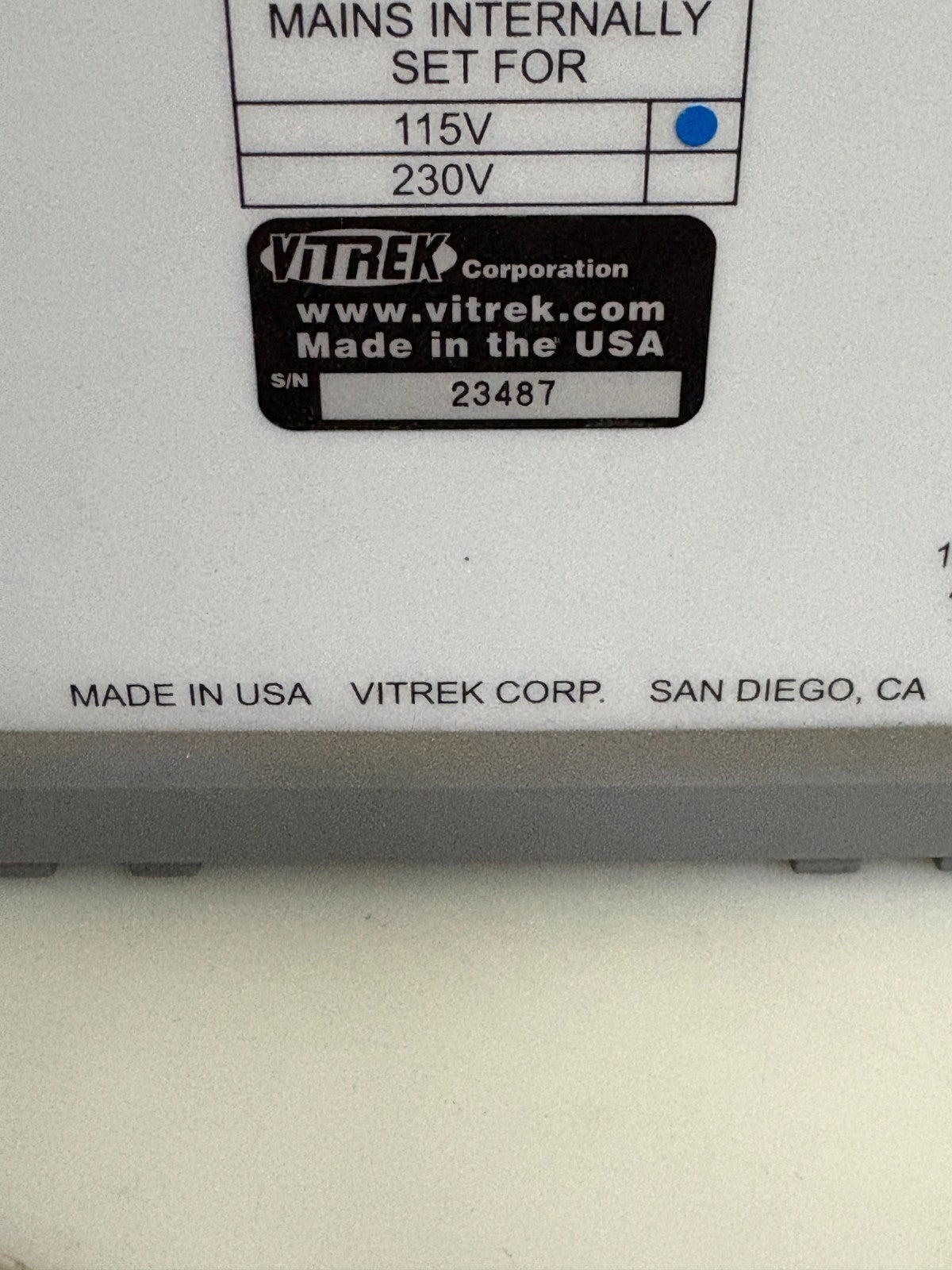 VITREK CORP V74 AC/DC/IR/GB HIPOT SAFETY TESTER6