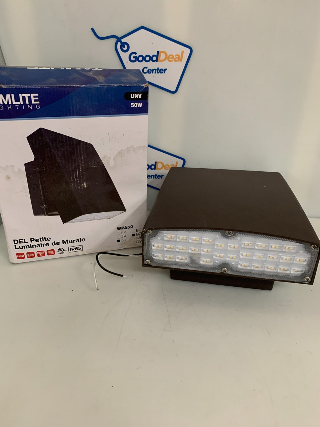 TAMLITE UL LED WALL PACK LIGHT 50W MODEL WPA505K-UNV-YY