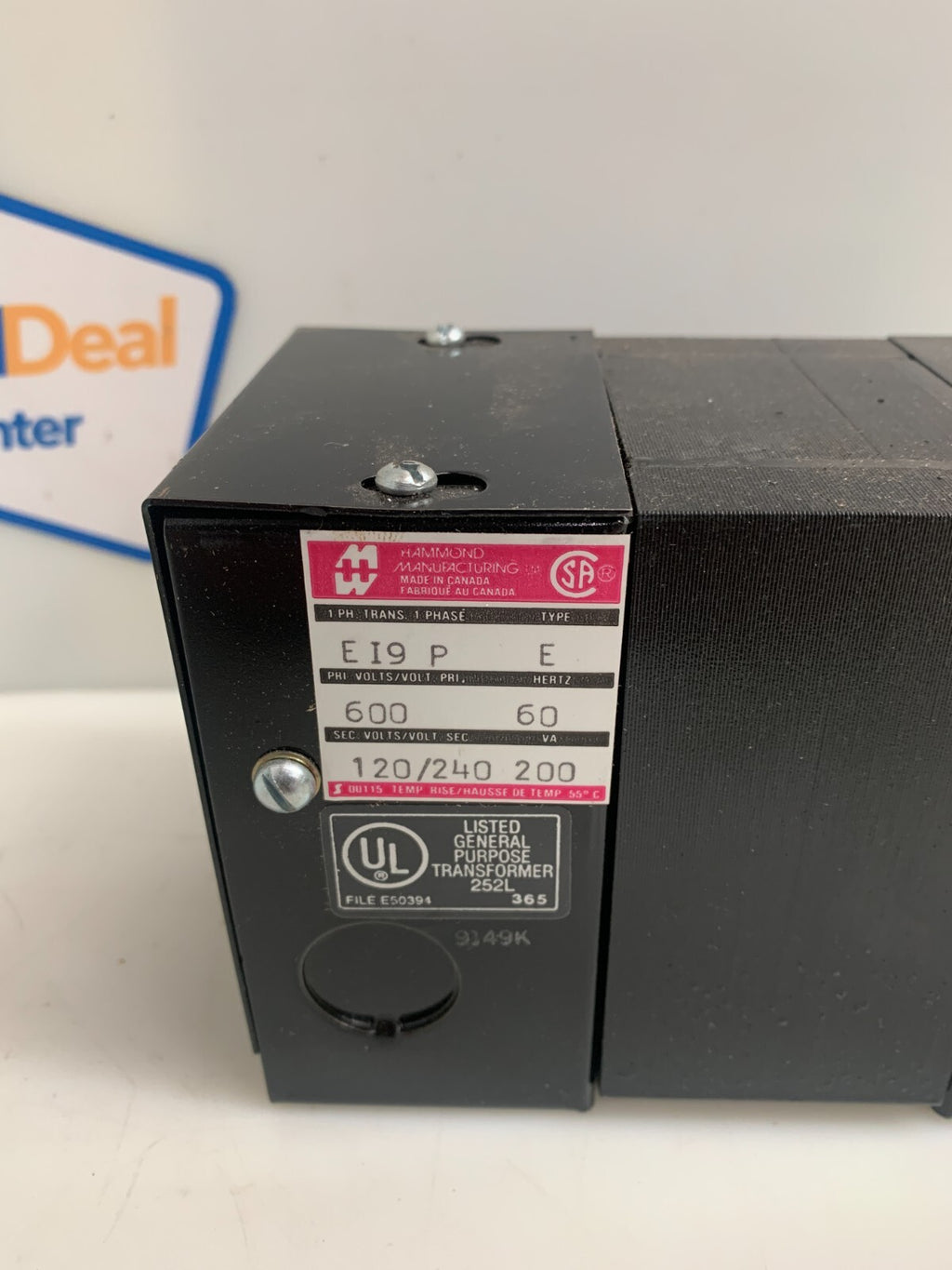 Hammond E19P Transformer 200VA 60Hz