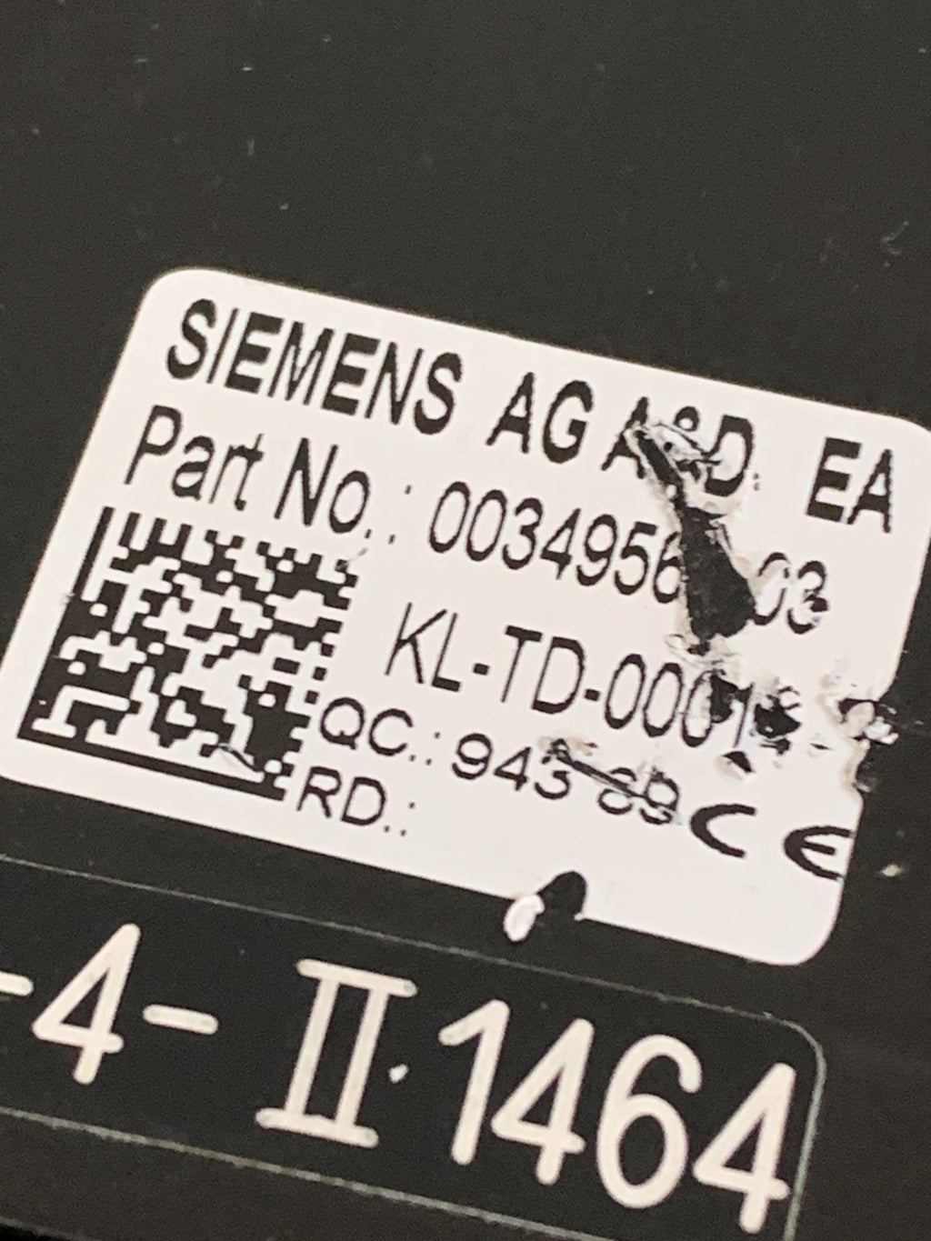 SIEMENS AG A & D EA ADJUSTABLE SIPLACE CAMERA HEAD ASSY 0034956-03 KL TD-0002