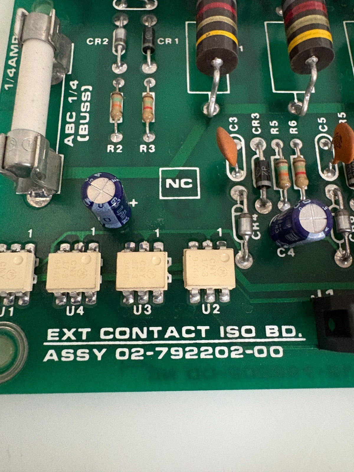 LIEBERT EXT CONTACT ISO BD ASSY 02-792202-001