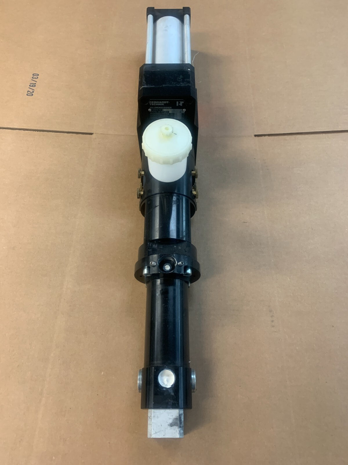 REINHARDT TECHNIK 04-07-9800 Volume Doser Actuator 0367120