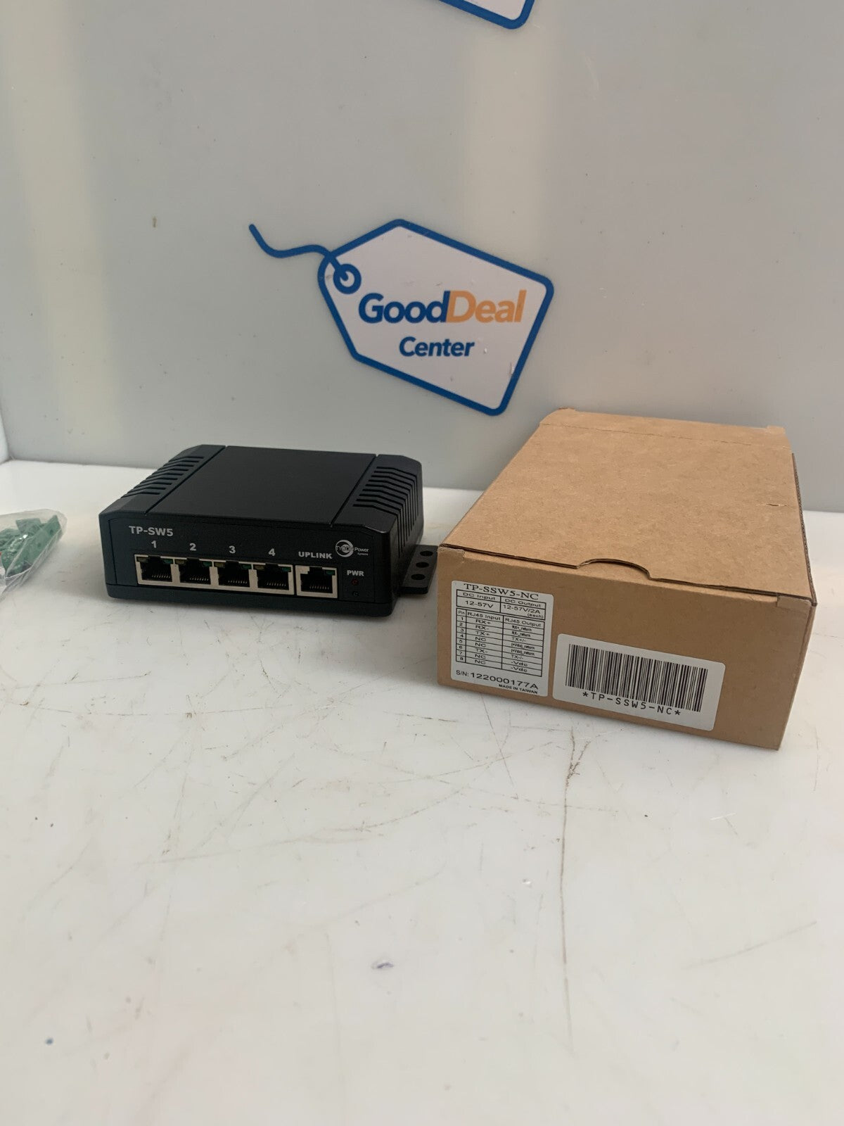 Tycon Systems Inc TP-SSW5-NC 12-56v 5 Port Passive Poe Switch0