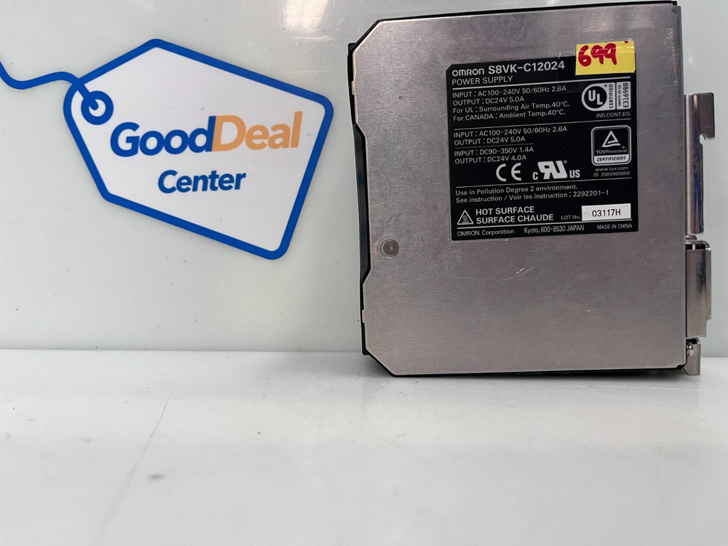 OMRON S8VK-C12024 Switching Power Supply 3756671
