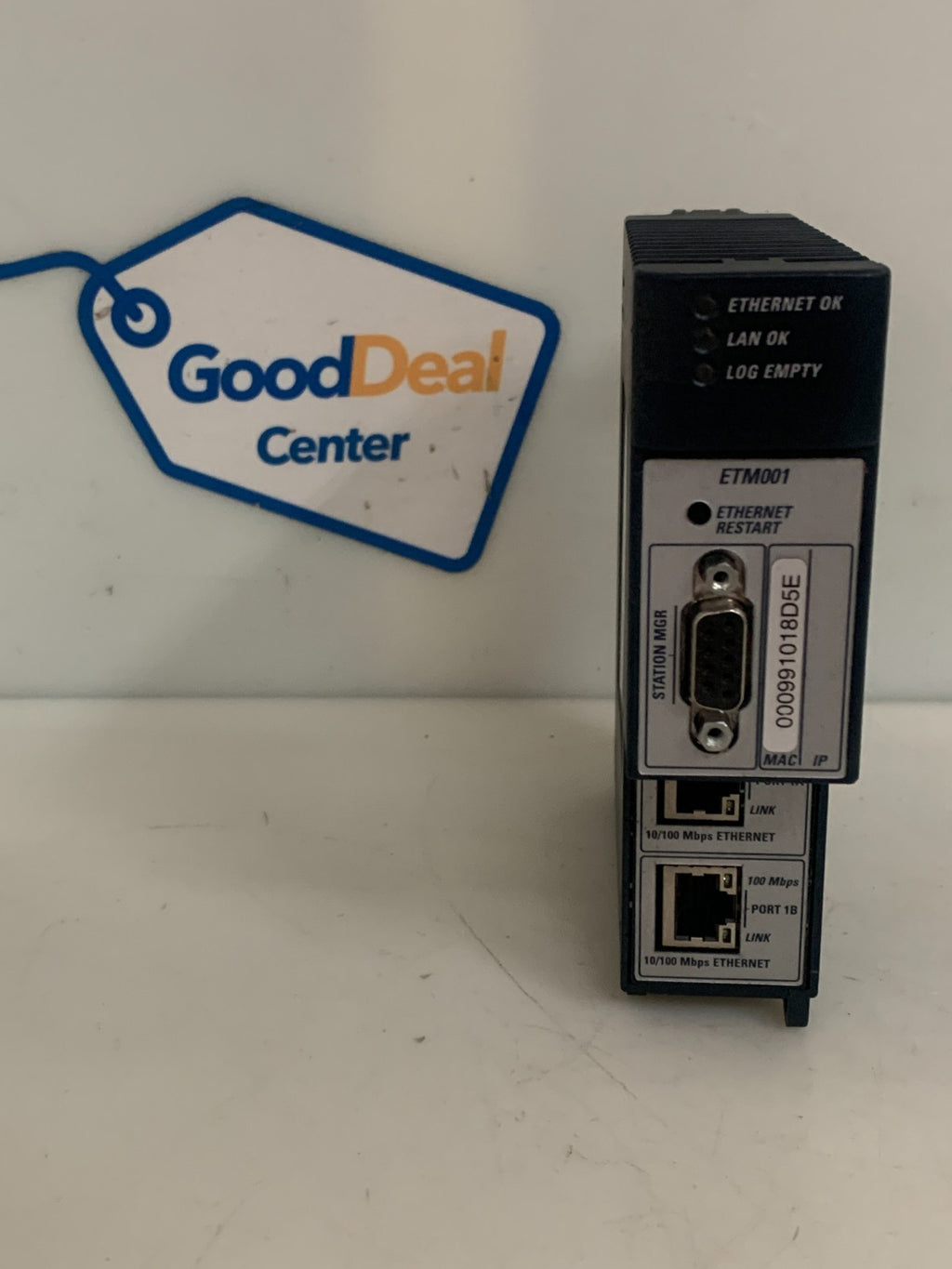 GE FANUC ETHERNET MODULE IC695ETM001-DF RX3I0