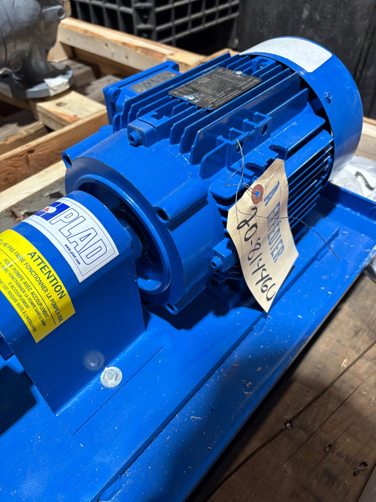 ALBANY PLAD CAST IRON POSITIVE DISPLACEMENT HELICAL GEAR PUMPS 10GB11313