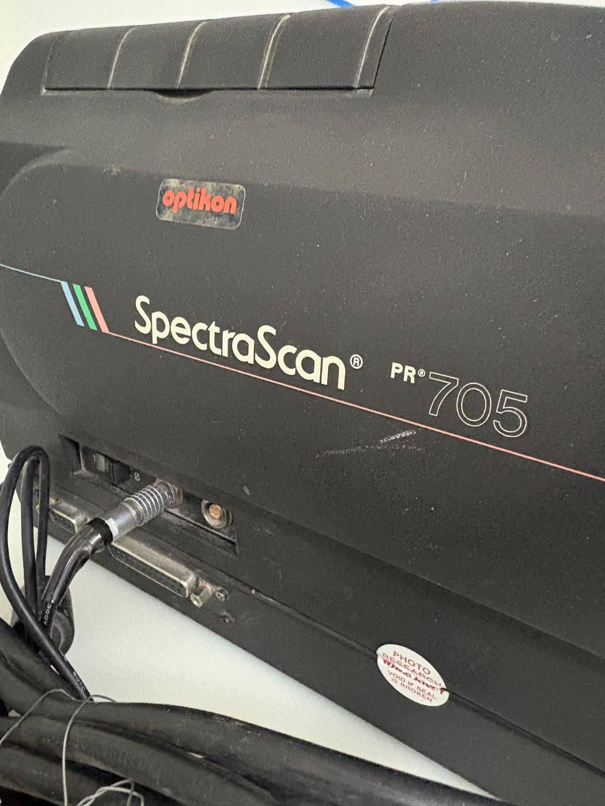 OPTIKON SPECTRA SCAN PHOTO RESEARCH PR705 W/POWER SUPPLY
